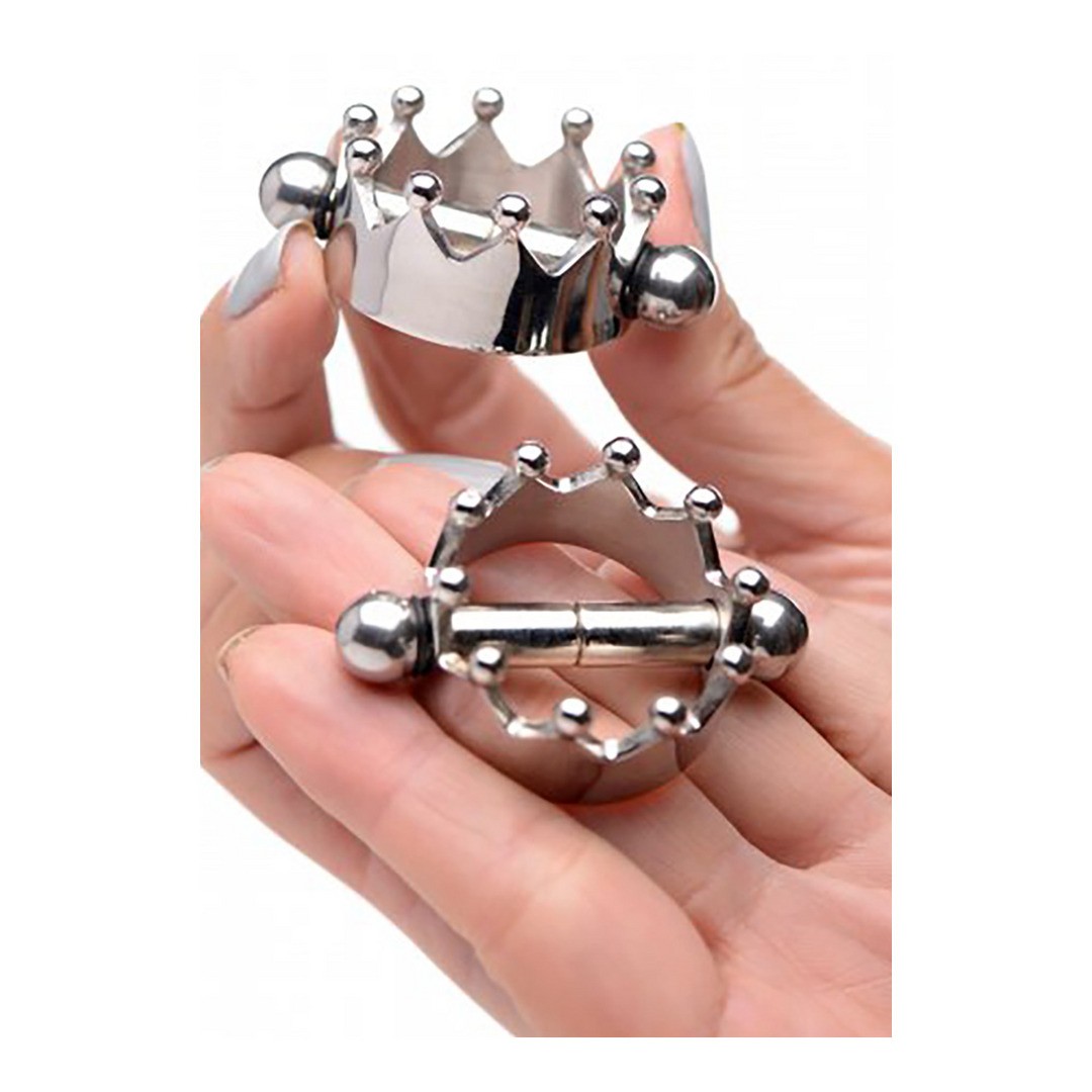 CROWNED MAGENTIC NIPPLE CLAMPS