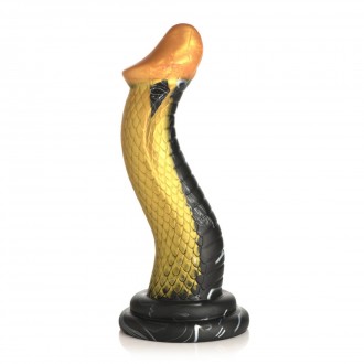 GOLDEN SNAKE - SILICONE DILDO