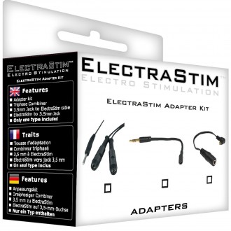 ADAPTER KIT - 3.5MM TO ELECTRASTIM STANDARD SOCKET