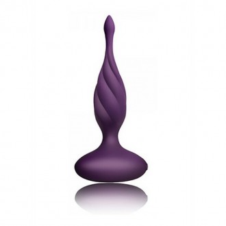 PETITE SENSATIONS DISCOVER - VIBRATING BUTT PLUG WITH LONG TIP AND STRUCTURE