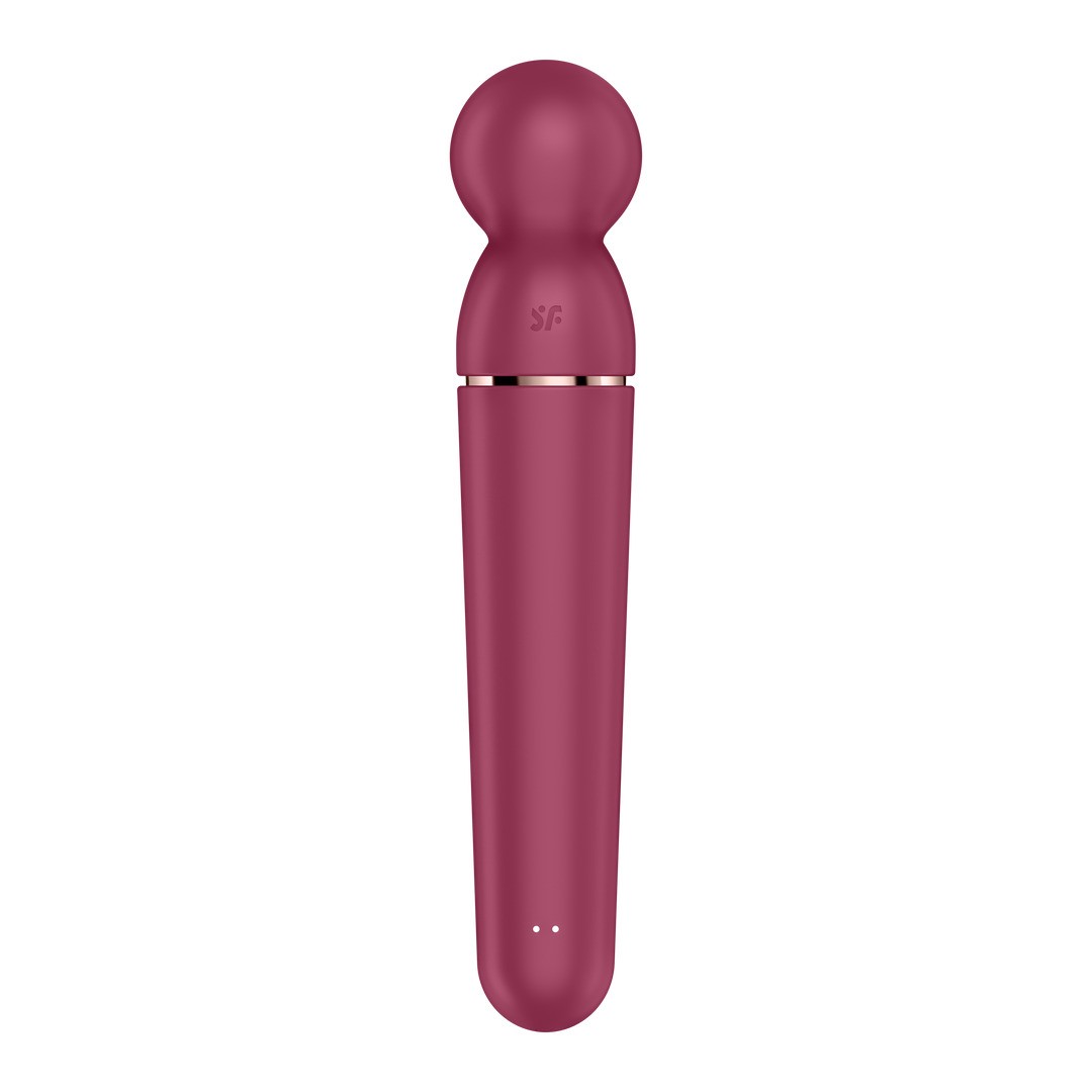 PLANET WAND-ER - WAND VIBRATOR - BERRY/ROSE GOLD