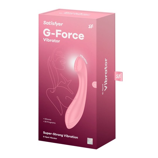 G-FORCE - SUPER STRONG G-SPOT VIBRATOR - PINK