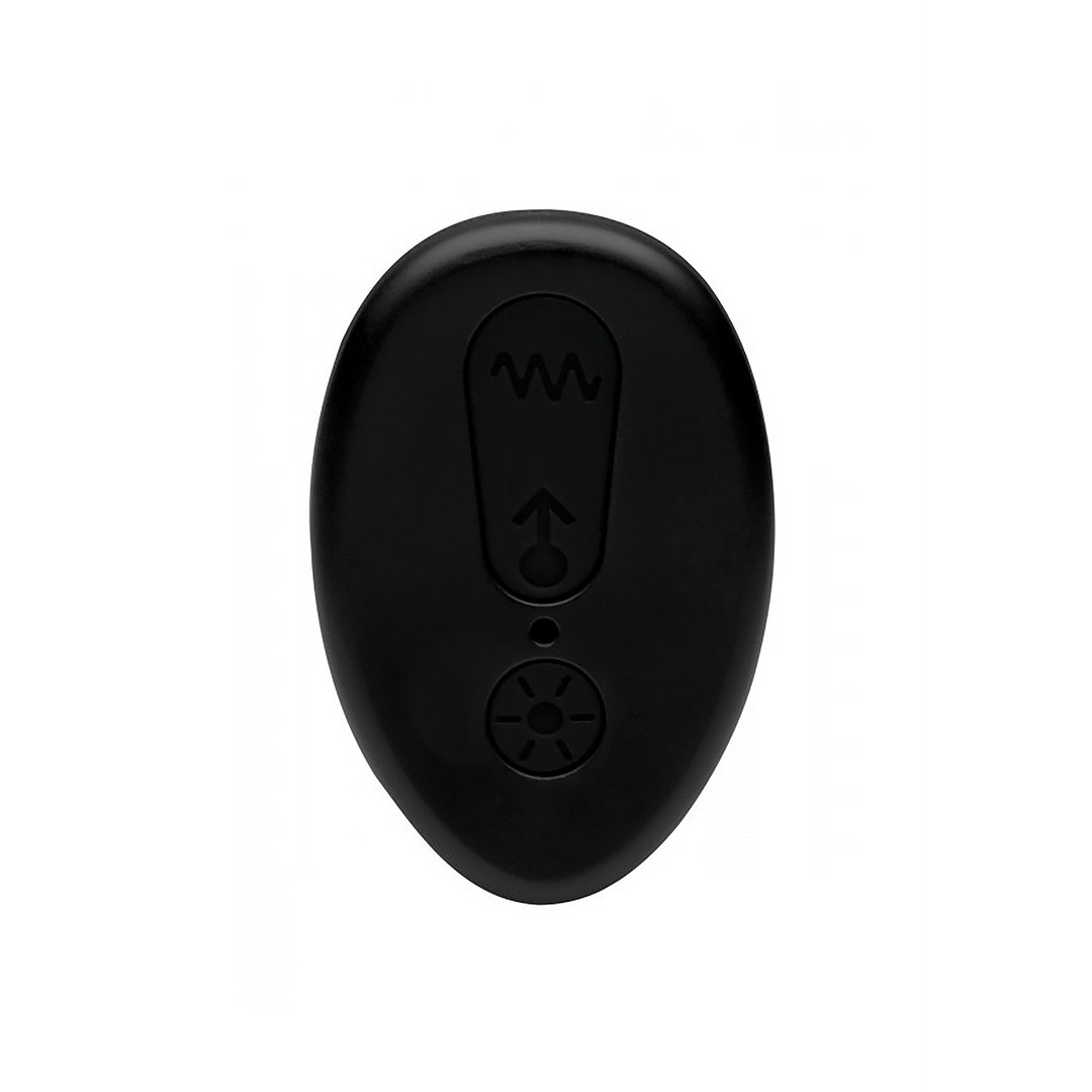 SILICONE ANAL PLUG WITH REMOTE CONTROL