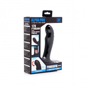 P-TRIGASM - 3-IN-1 SILICONE PROSTATE STIMULATOR