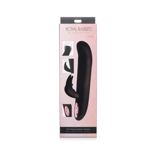 ROYAL RABBITS BLING BUNNY - FLEXIBLE RABBIT VIBRATOR