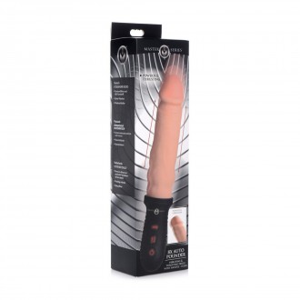 AUTO POUNDER - VIBRATING AND THRUSTING DILDO WITH HANDLE