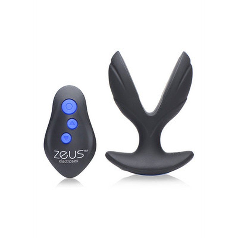 ELECTRO-SPREAD - VIBRATING AND E-STIM SILICONE BUTT PLUG