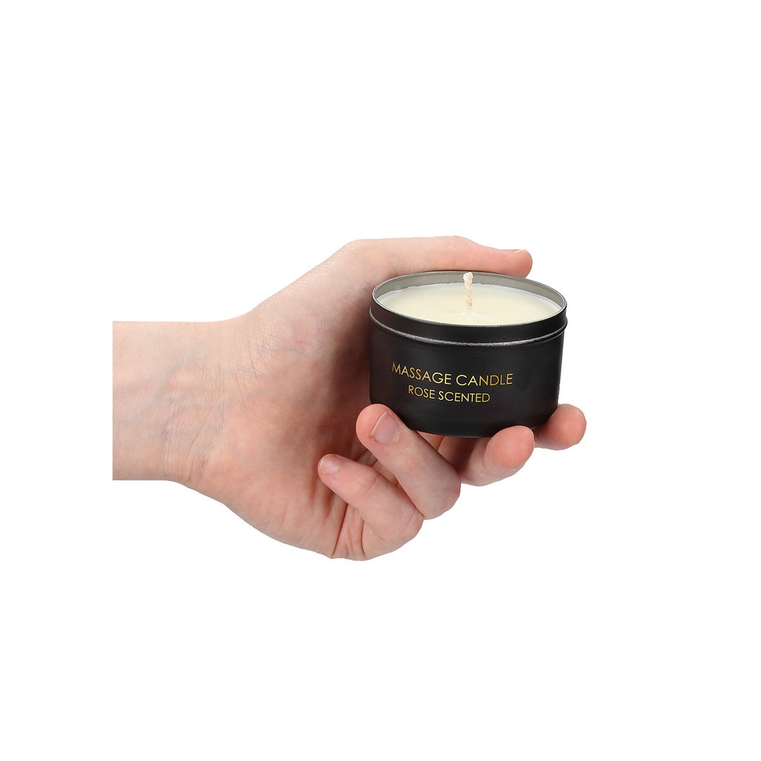 EROTIC MASSAGE CANDLE - ROSE SCENTED