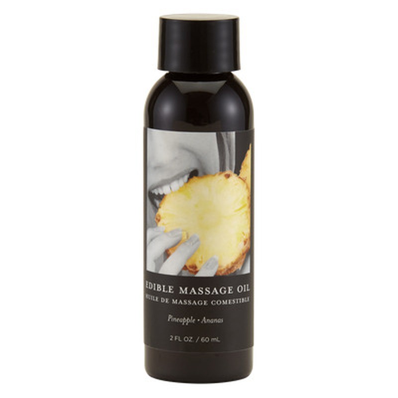 PINEAPPLE EDIBLE MASSAGE OIL - 2 FL OZ / 60 ML