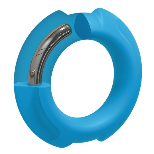 FLEXISTEEL - SILICONE INNER METAL CORE - 35 MM - BLUE