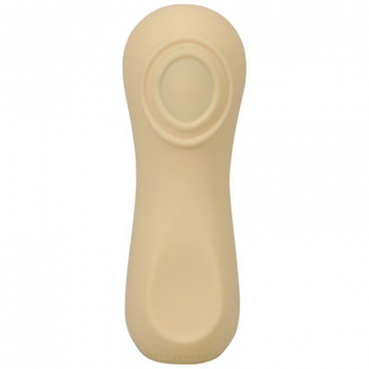 SOL - RECHARGEABLE SILICONE PULSATING VIBE - YELLOW