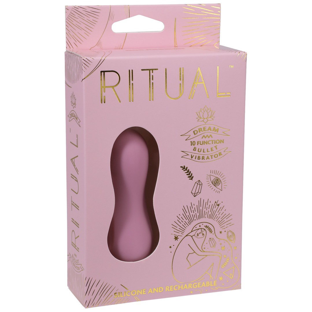 DREAM - RECHARGEABLE SILICONE BULLET VIBE - PINK