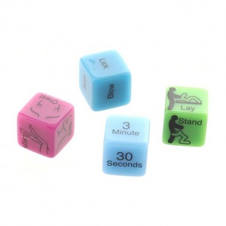 4 ORAL SEX DICE