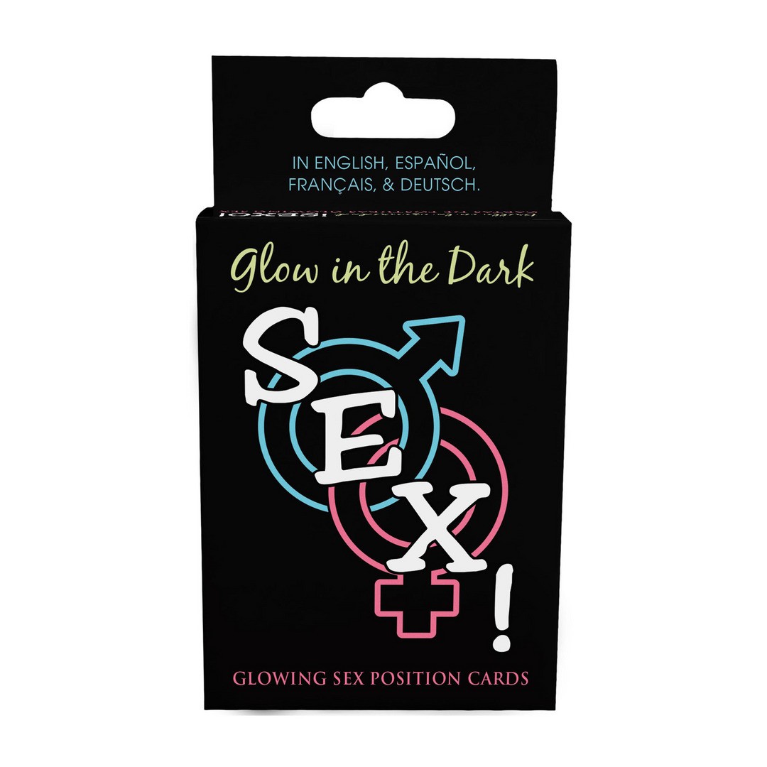 GLOW-IN-THE-DARK SEX! CARDS