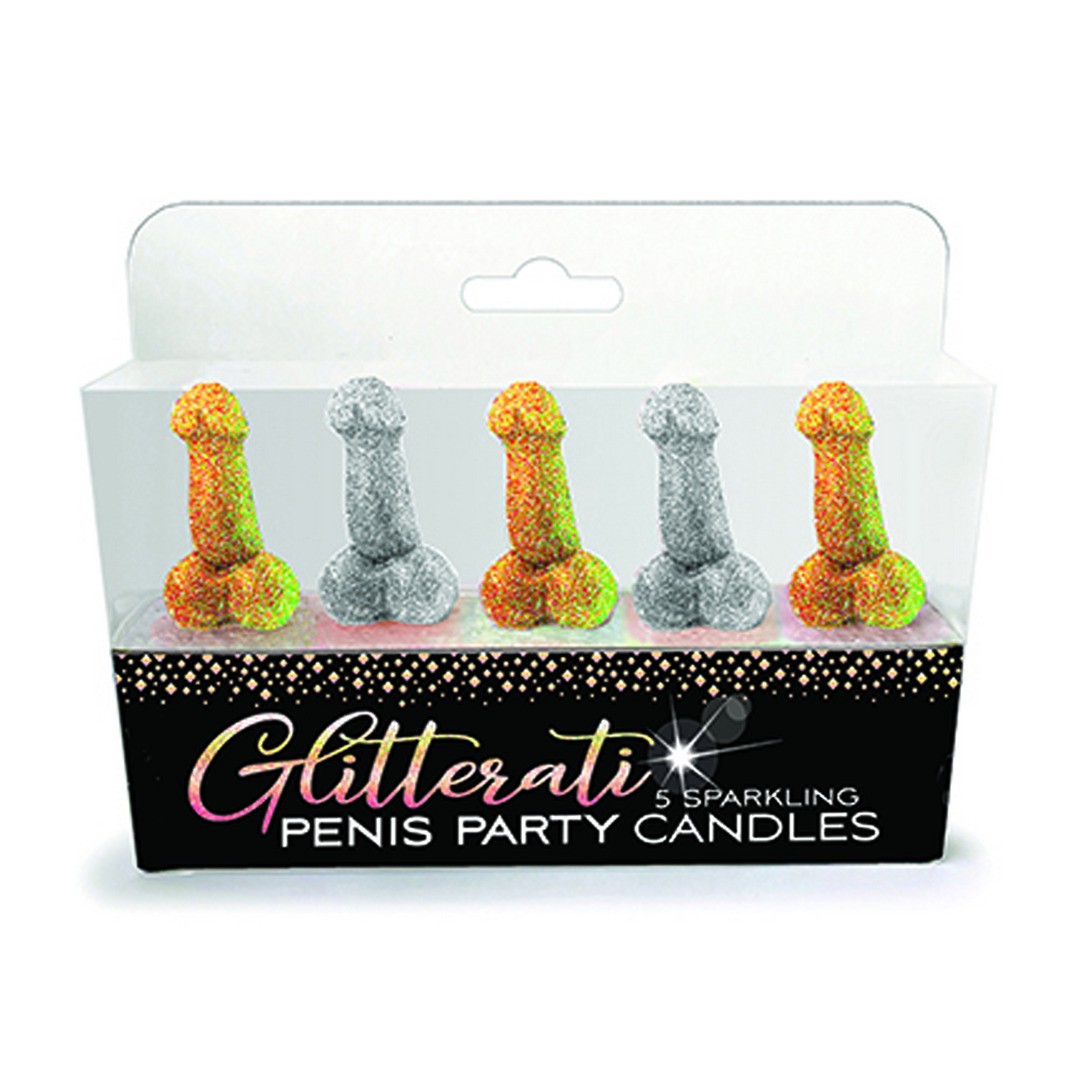 GLITTERATI - PENIS CANDLE SET