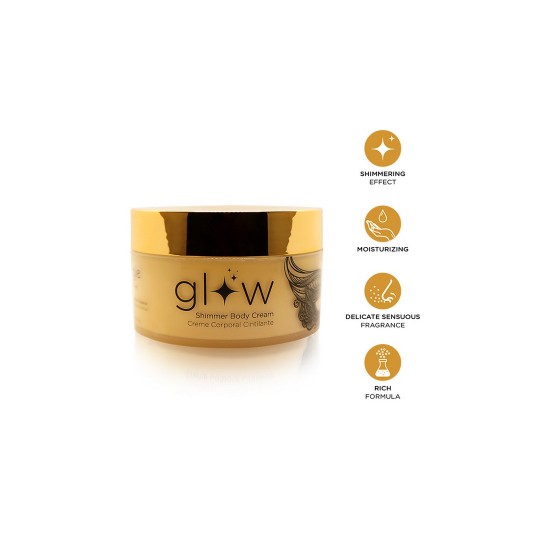 GLOW - SHIMMERING BODY CREAM - 8.45 FL OZ / 250 ML