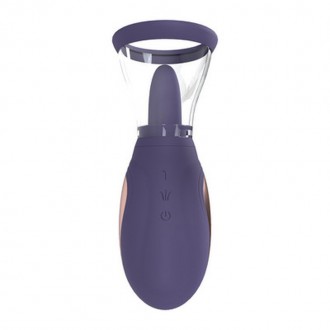 ENHANCE - RECHARGEABLE VULVA AND BREAST PUMP - PURPLE