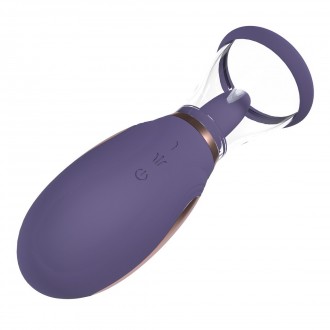 ENHANCE - RECHARGEABLE VULVA AND BREAST PUMP - PURPLE