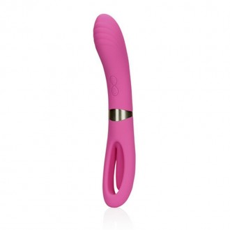 DOUBLE-SIDED FLAPPING AND G-SPOT VIBRATOR - EXUBERANT PINK