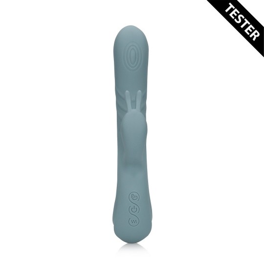 FINGERING MOTION RABBIT VIBRATOR - WEATHERVANE GREY - TESTER