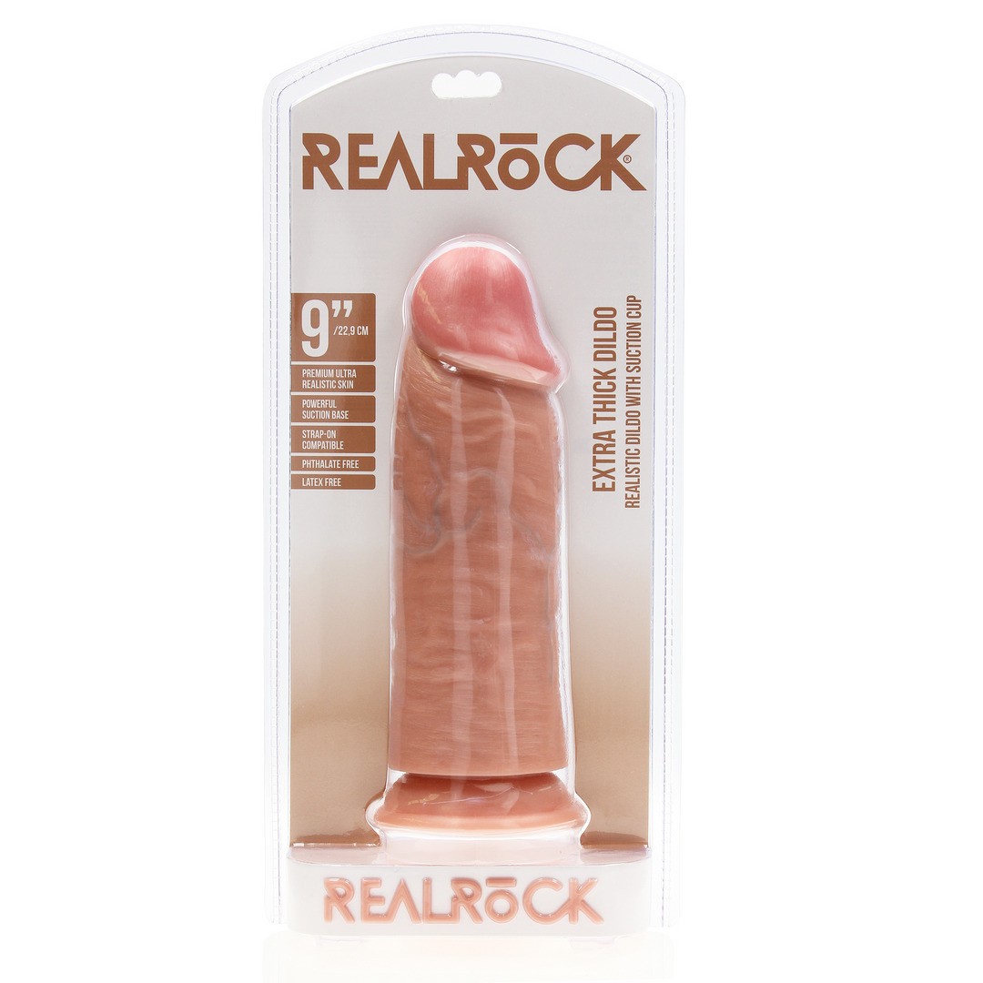 EXTRA THICK STRAIGHT WITHOUT BALLS 9 / 23 CM - FLESH