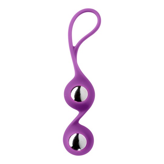 DUO KEGEL BALLS WITH SLEEVE