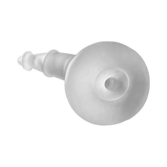 ANAL SLEEVE PLUG - PENIS SLEEVE AND BUTT PLUG - 7 / 18 CM