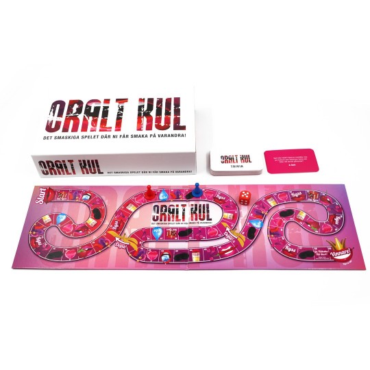 ORAL FUN GAME - SEXY BOARD GAME SWEDISH