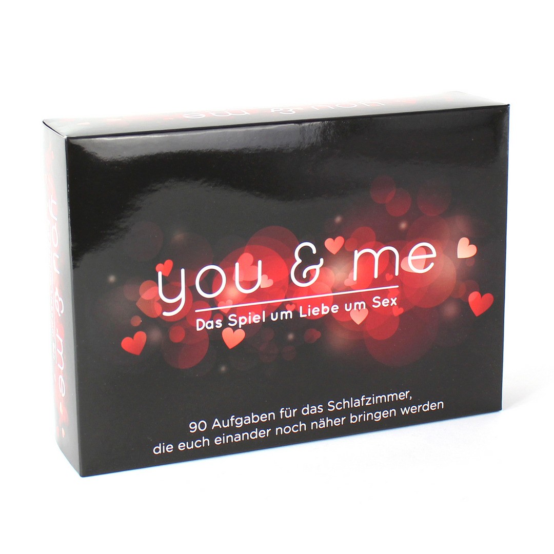 YOU AND ME - SEXY CARD GAME - GERMAN