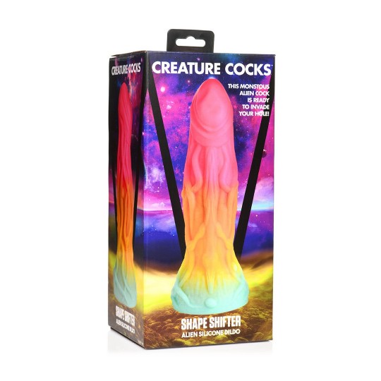 SHAPE SHIFTER - ALIEN SILICONE DILDO