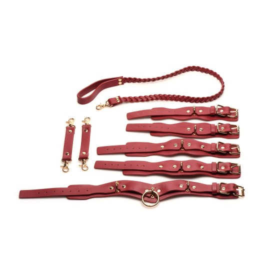 LOVER&#039;S RESTRAINTS SET - RED