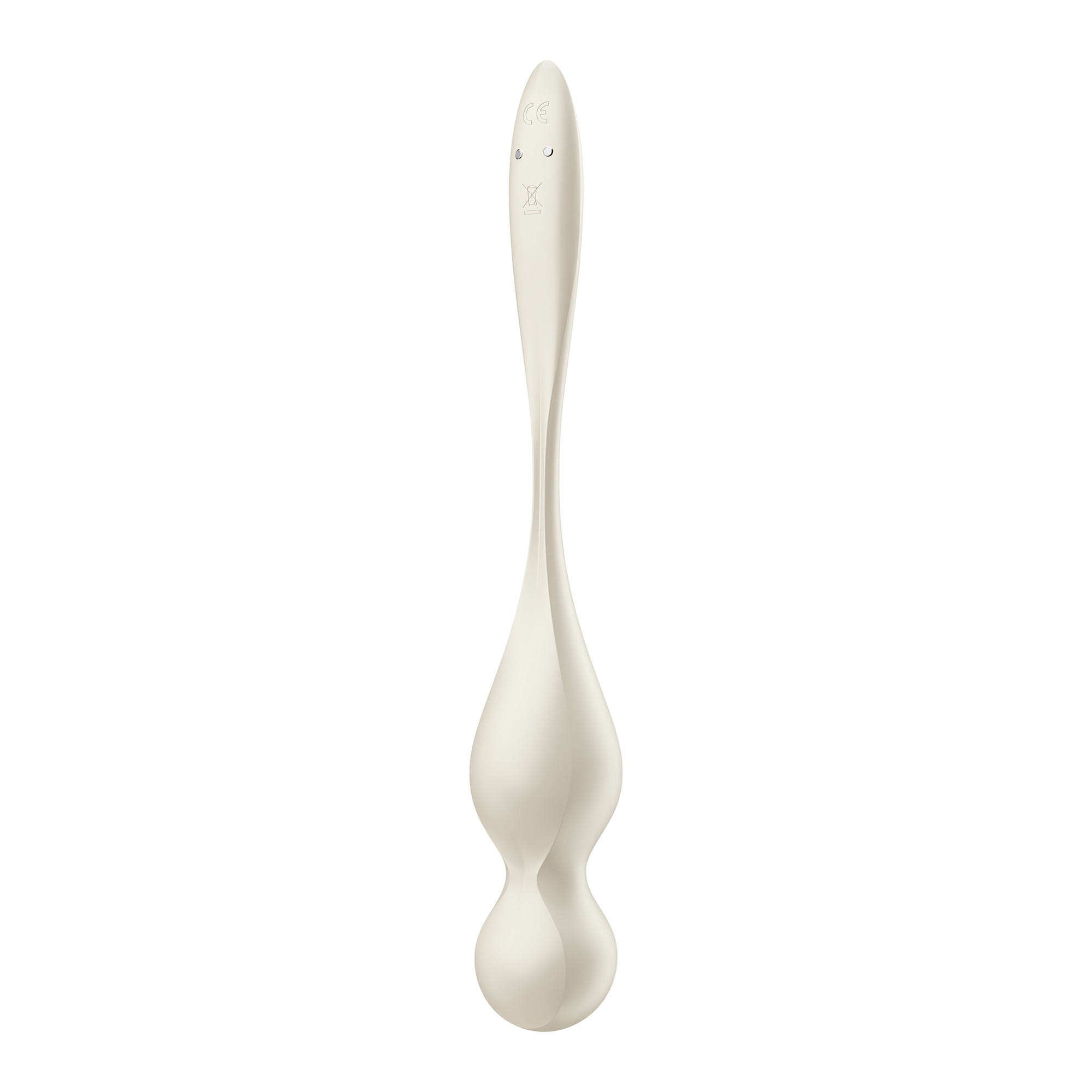 BOULES VAGINALES AVEC VIBRATION LOVE BIRDS 1 SATISFYER BLANC