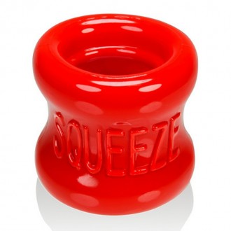 ANEL SQUEEZE - HOURGLASS BALLSTRETCHER - VERMELHO OXBALLS