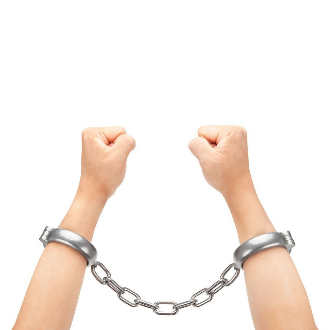 HEAVY DUTY HAND CUFFS - SILVER