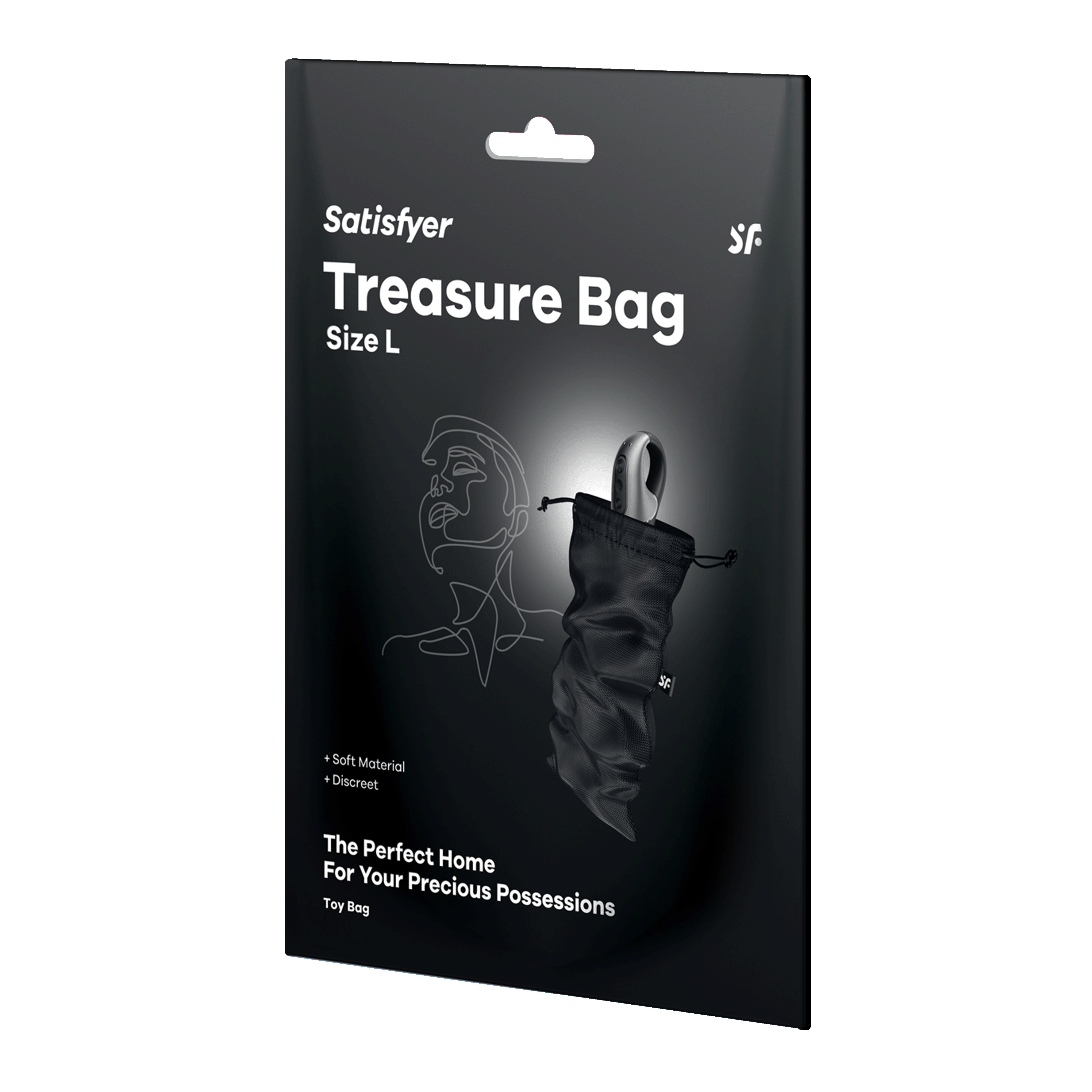 BOLSA TREASURE BAG L NEGRA SATISFYER