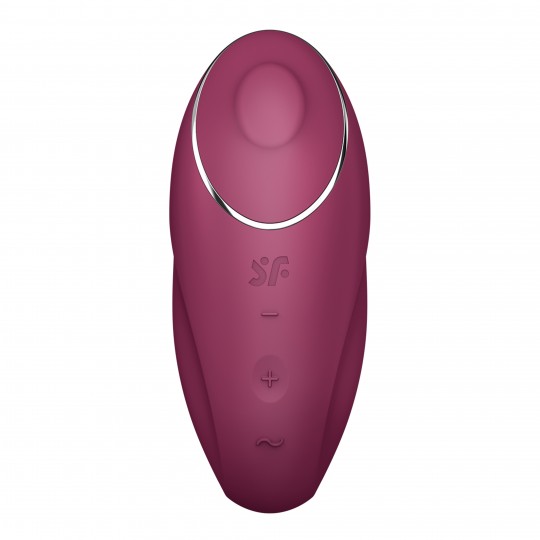 ESTIMULADOR TAP &amp; CLIMAX 1 VERMELHO SATISFYER