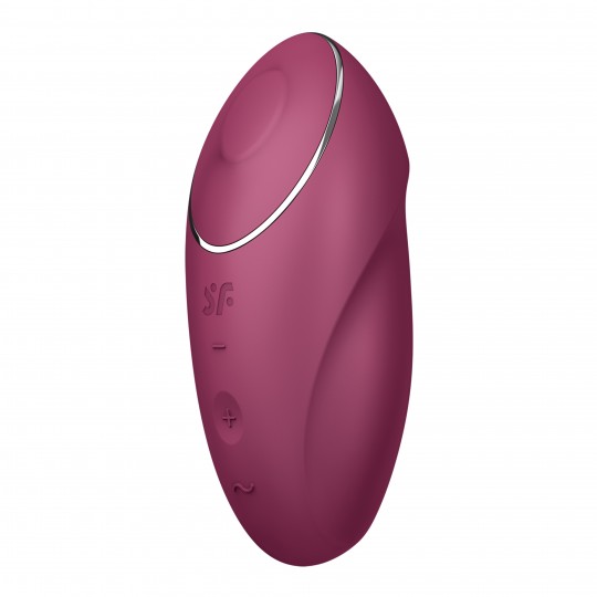 STIMULATORE TAP &amp; CLIMAX 1 ROSSO SATISFYER