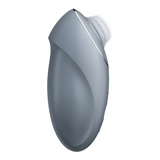 SATISFYER TAP &amp; CLIMAX 1 BLUE GREY STIMULATOR