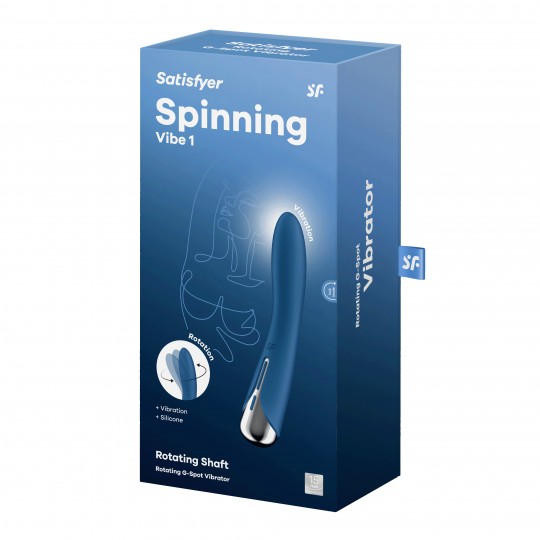 VIBRATORE SPINNING VIBE 1 BLU SATISFYER