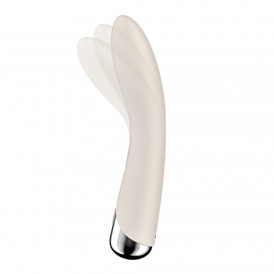 SATISFYER SPINNING VIBE 1 VIBRATOR BEIGE