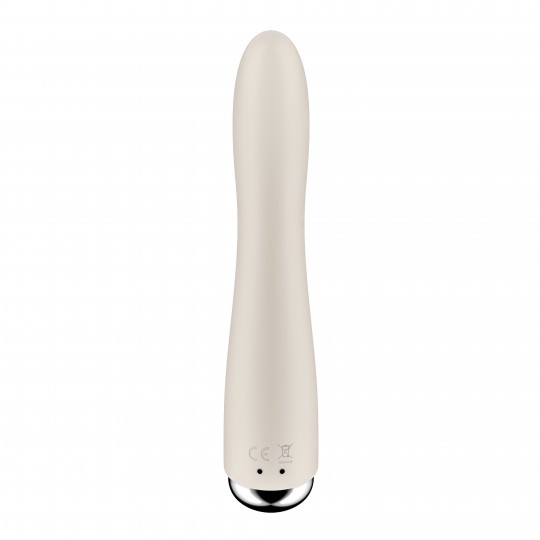 SATISFYER SPINNING VIBE 1 VIBRATOR BEIGE