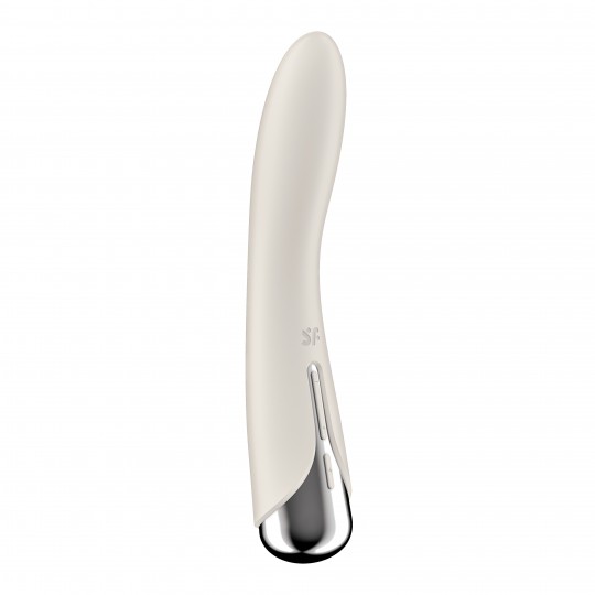 SATISFYER SPINNING VIBE 1 VIBRATOR BEIGE