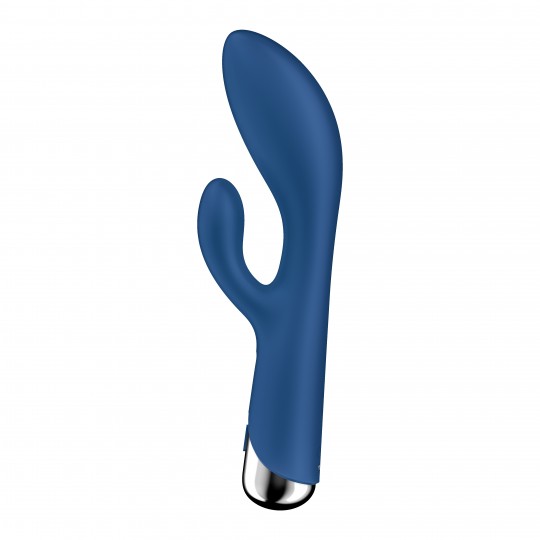 VIBRATORE SPINNING RABBIT 1 BLU SATISFYER