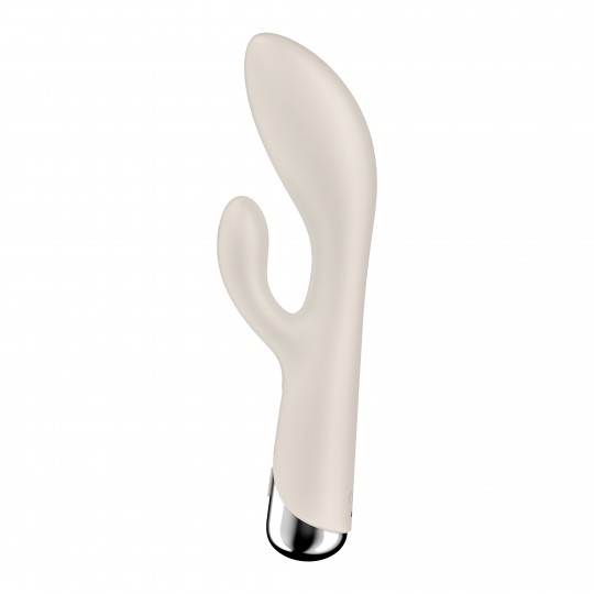 VIBRATEUR SPINNING RABBIT 1 BEIGE SATISFYER