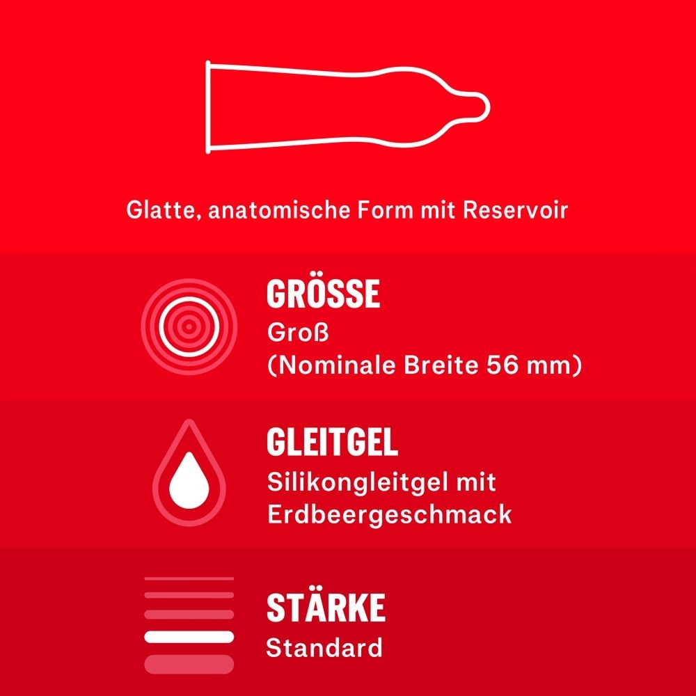 BOÎTE DE 10 PRÉSERVATIFS ÜBERRASCH&#039; MICH