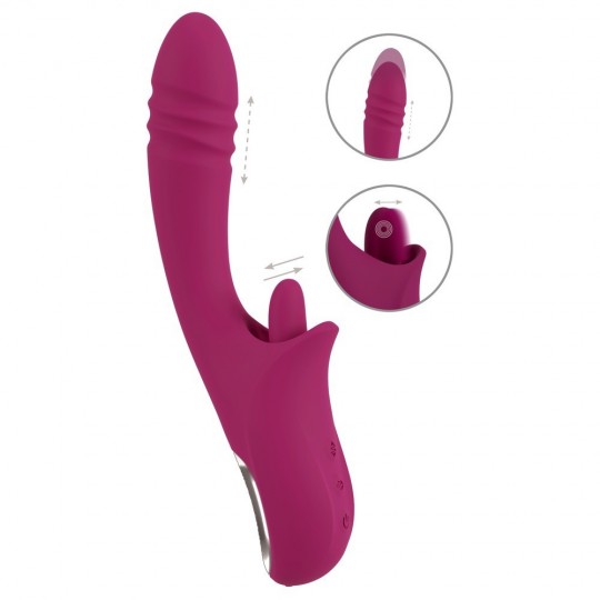 LICKING &amp; THRUSTING VIBRATOR