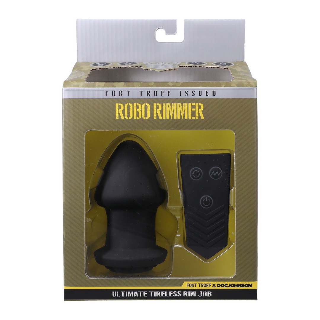 ROBO RIMMER X - VIBRATING PLUG - BLACK