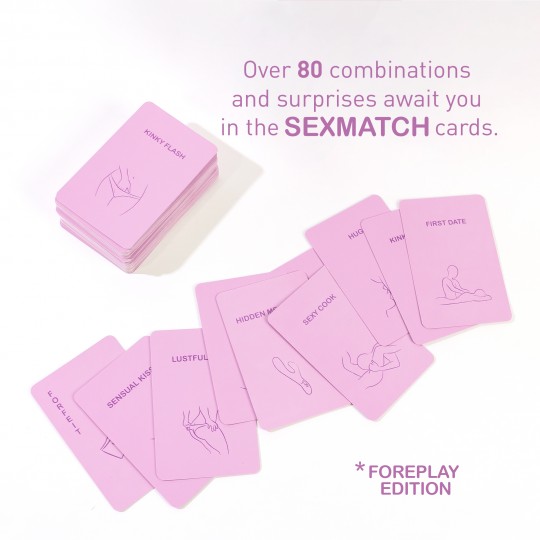 GIOCO SEXMATCH FOREPLAY EDITION - ES/EN/DE/DE/FR/NL/PT/IT/PL - SECRET PLAY