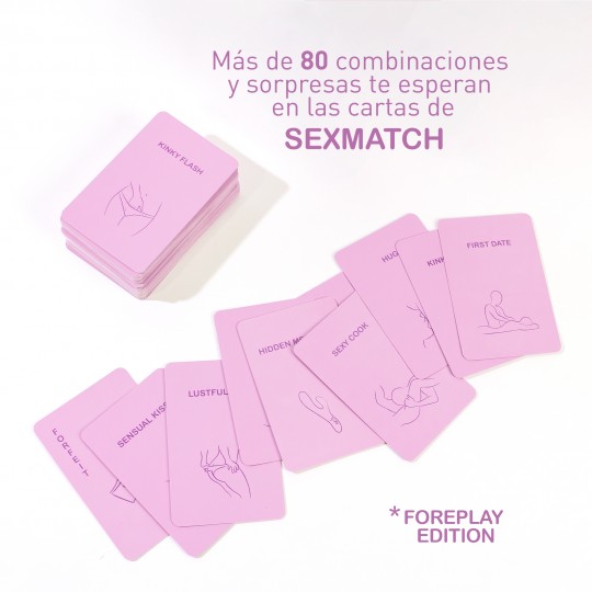 GIOCO SEXMATCH FOREPLAY EDITION - ES/EN/DE/DE/FR/NL/PT/IT/PL - SECRET PLAY