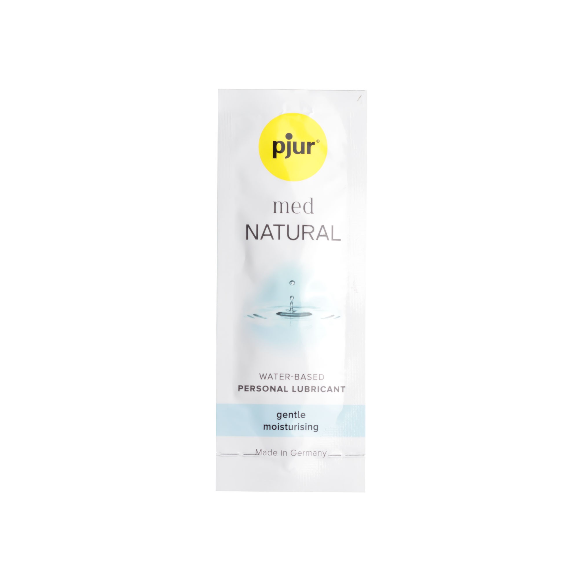 PJUR LUBRICANTE MED NATURAL A BASE DE AGUA 2 ML